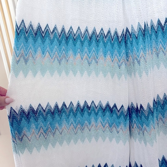 NWT Missoni Zig-Zag Sheer Wide-Leg Trousers SIZE 44 - Picture 7 of 8